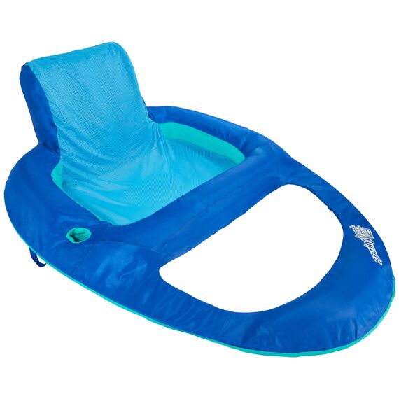SwimWays Spring Float Relaxliege XL Aufblasbare Poolliege mit Hyper-Flate Ventil