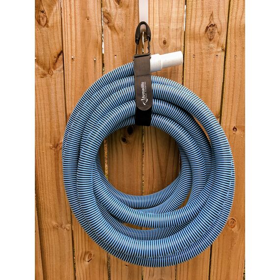Robuster Spanngurt für Pool-Vakuumschläuche, Poolnudeln, Gartenschlauch und andere große Outdoor-Gegenstände Zum Aufbewahren Organisieren von Geräten, mit Griff zum Aufhängen Tragen (2, 76,2 cm)