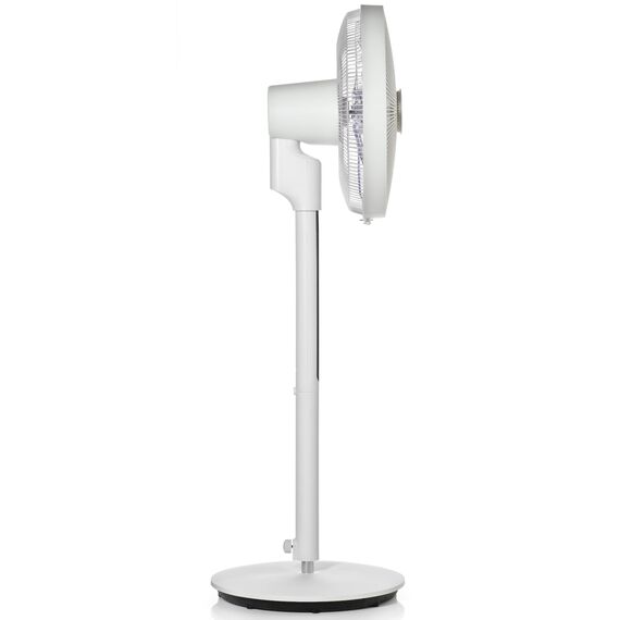 VIOLA Leiser und leistungsstarker Standventilator mit Fernbedienung, 32 Geschwindigkeiten, 9 Flügel, 320 ° Oszillation, geringer Stromverbrauch, vertikale Drehung 90 °, Höhe verstellbar