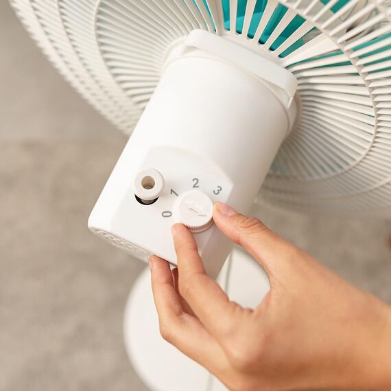 Cecotec Standventilator, Tischventilator und Wandventilator EnergySilence 550 3in1. 60W, 3 Höhen, 16" Durchmesser, 80º automatische Schwenkung, 3 Geschwindigkeiten, einfache Bedienung