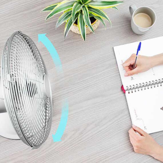 Cecotec Tischventilator (EnergySilence 560 WoodDesk) (Desktop, Stahl)
