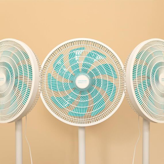 Cecotec Standventilator, Tischventilator und Wandventilator EnergySilence 550 3in1. 60W, 3 Höhen, 16" Durchmesser, 80º automatische Schwenkung, 3 Geschwindigkeiten, einfache Bedienung
