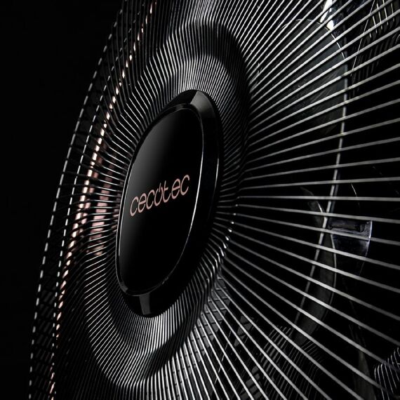Cecotec Standventilator EnergySilence 1040 SmartExtreme. 16" mit 28 W und DC-Motor, 24 Geschwindigkeiten, 3 Modi, Oszillation, leise, höhenverstellbar, 10 Flügel und maximale Sicherheit