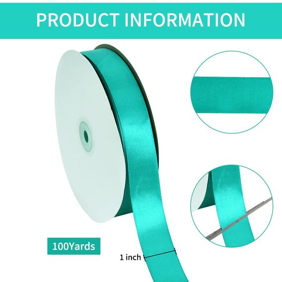 Satin Geschenkband Weihnachtsrot Burgunder 4cm x 91m, 1 Rolle Schleifenband für Geschenkverpackung und Partydekoration, Hochwertiges Geschenkband für Weihnachtsgeschenke Geburtstagsparty