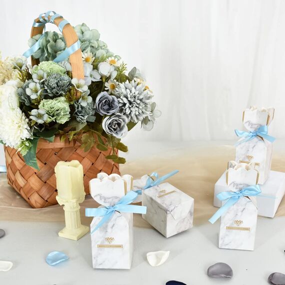 Satin Geschenkband Himmelblau 1cm x 91m, 1 Rolle Schleifenband für Geschenkverpackung und Partydekoration, Hochwertiges Geschenkband für Weihnachtsgeschenke Geburtstagsparty