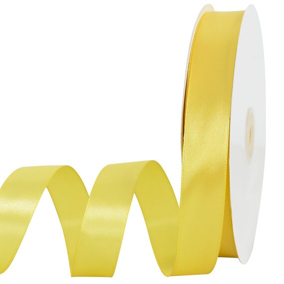 Toniful Satinband, dünne, einfarbige Stoffbänder für Geschenkverpackungen, Bastelarbeiten, Schleifen, Einladungen, Blumensträuße, Weihnachts-, Hochzeitsfeier-, Valentinstagsdekoration, 2,2 cm x 91 m