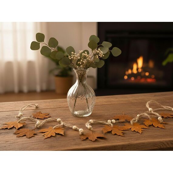 12er Set Herbstdeko Blatt Blätter Rost Dekohänger Anhänger Hängedeko Herbst Dekoration Herbstblätter (12er Set Herbstblätter Anhänger)