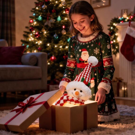 ACAREY Weihnachtsdeko LED Weihnachten Deko Wichtel Beleuchtung, 2 Stück Weihnachtsschneemann Deko Wichtel Plüsch Weihnachtsdeko Weihnachtswichtel Figuren Weihnachten Für Weihnachtens Geschenk