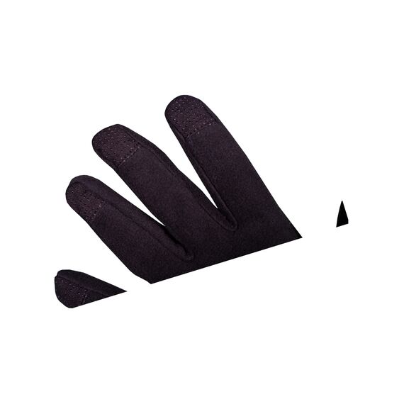 JAKO Unisex Feldspielerhandschuhe Fleece, Schwarz, 8
