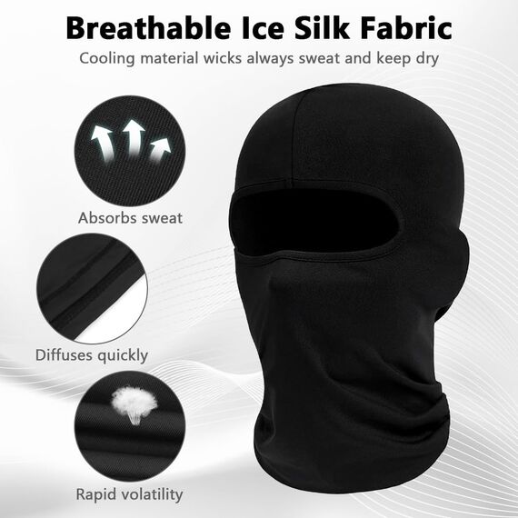 AMFUN Gesichtshaube, Balaclava Gesichtshaube, Sturmhaube,