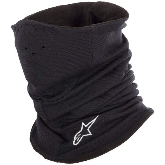 Alpinestars, Tech Neck Warmer, Halswärmer, Winter Halsschlauch für Herren und Damen, Winddichte, Nackenwärmer Für Motorradfahrren Radfahren Laufen, Schwarz, Einheitsgröße, (1er stück)