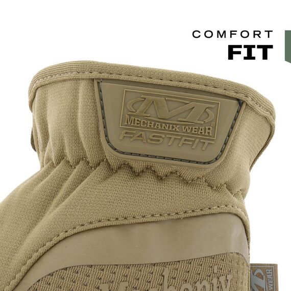 Mechanix Wear - FastFit Coyote Touch Screen Handschuhe (Medium, Braun)