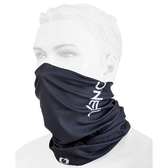 O‘NEAL | Halstuch Schlauch-Schal | Mountainbike Motocross Motorrad | Ungesäumt, Bequemes Material, elastischer Stoff | Neckwarmer Plain | Unisex | Schwarz | Einheitsgröße