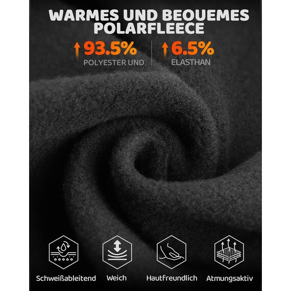 GXCROR Sturmhaube Atmungsaktiv Gesichtshaube Thermal-Skimaske Fahrradmütze Balaclava Motorrad für Jungen und Mädchen