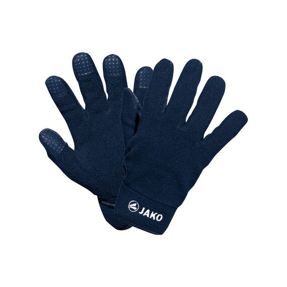 JAKO Unisex Feldspielerhandschuhe Fleece, Marine, 11