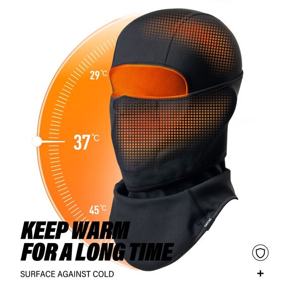 SAITAG Sturmhaube Skimaske Balaclava Warme Herren Sturmmaske Damen Gesichtshaube für Skifahren Snowboarden Motorrad Eisfischen Gesichtsmaske