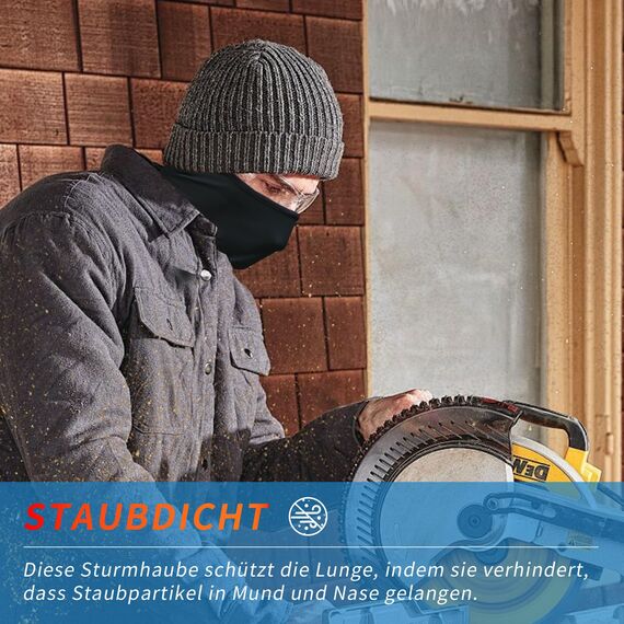 GXCROR Sturmhaube Atmungsaktiv Skimaske UV-Schutz Balaclava für Damen und Herren Winddicht Warm Gesichtsmaske für Outdoor Sports Motorradfahren,Snowboarden,Radfahren
