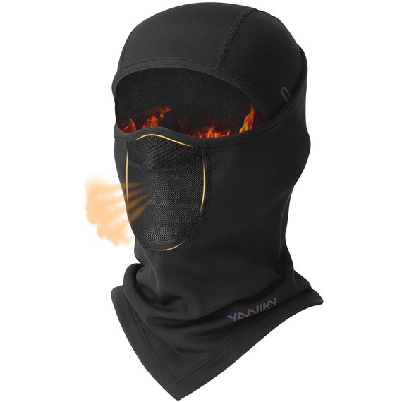 YANIKY Sturmhaube Winter Balaclava Skimaske für Herren und Damen, Winddicht Warm Gesichtshaube Atmungsaktiv Gesichtsmaske für Radfahren, Skifahren, Motorrad, Outdoorsports