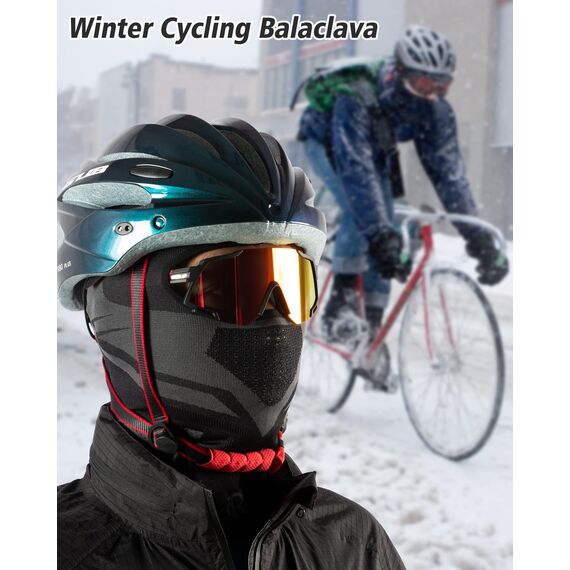 ROTTO Sturmhaube Motorradhelme Liner Sturmmaske Fahrrad Winter Skimaske Vollgesichtsmaske für Motorradfahren Skifahren Snowboarden Herren Damen