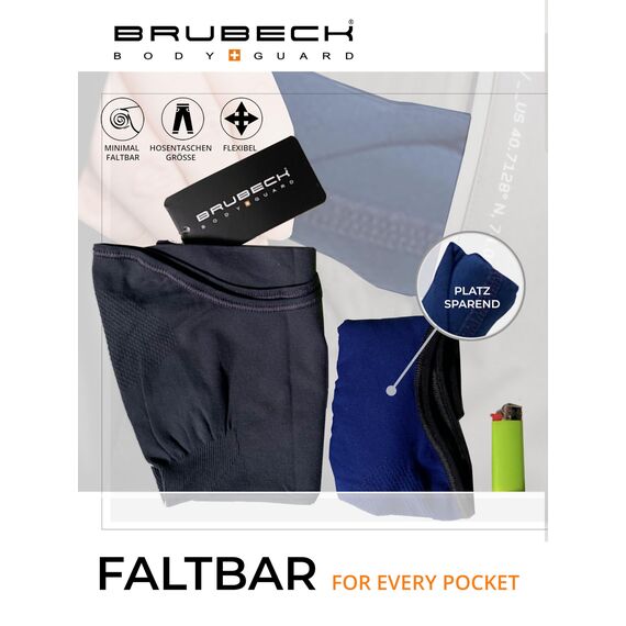 BRUBECK Funktionale Sturmhaube | Skimaske | Motorradmaske | Unisex | Atmungsaktiv | Snowboard | KM00010 | Dunkelblau | Größen: S/M