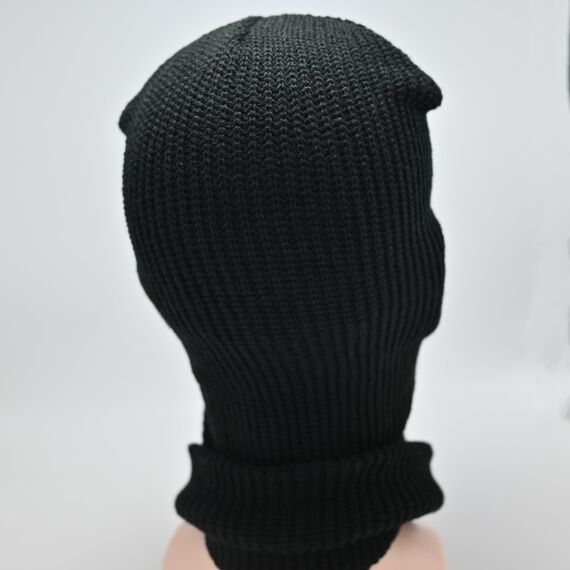 LINSOCLE 2pcs Balaclava - 3-Loch Sturmmaske, Gestrickte Sturmhaube, Multifunktionsmaske, Skimütze für Motorrad und Fahrrad
