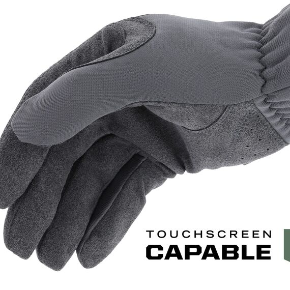 Mechanix Wear - FastFit Wolf Grau Touch Screen Handschuhe (XX-Large, Grau)
