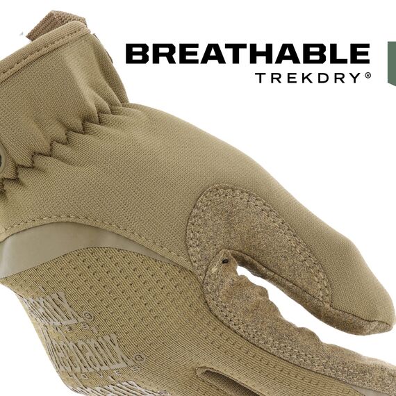 Mechanix Wear - FastFit Coyote Touch Screen Handschuhe (X-Large, Braun)