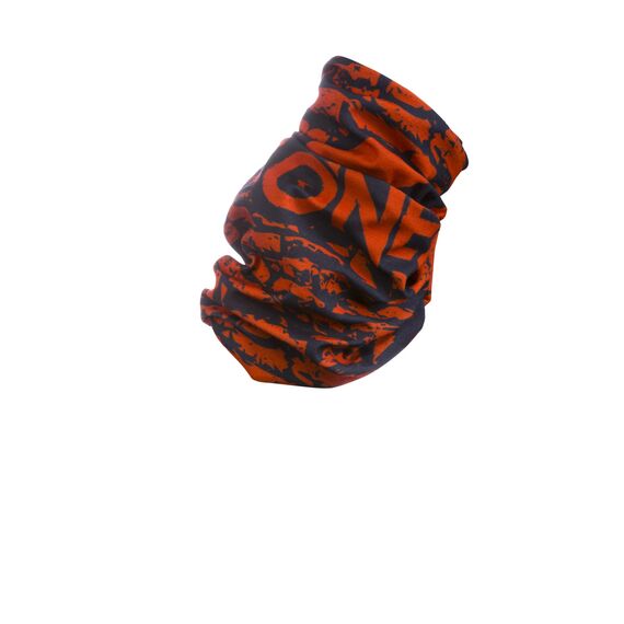 O‘NEAL | Halstuch Schlauch-Schal | Mountainbike Motocross Motorrad | Ungesäumt, Bequemes Material, elastischer Stoff | Neckwarmer Wall | Unisex | Schwarz Rot | Einheitsgröße