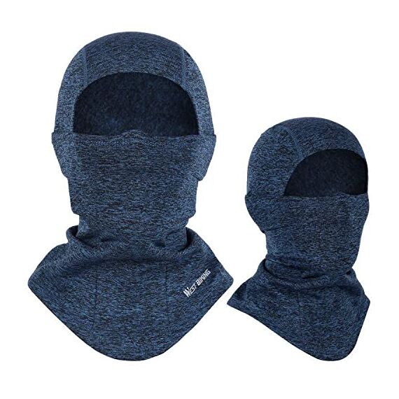 West Biking WESTGIRL Sturmhaube Winter Skimaske, Winddichte warme Gesichtsmaske für Männer Frauen, Kaltes Wetter Thermal Fleece Outdoor Sports Schutzausrüstung für Radfahren, Skifahren, Snowboarden