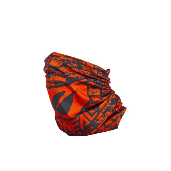 O‘NEAL | Halstuch Schlauch-Schal | Mountainbike Motocross Motorrad | Ungesäumt, Bequemes Material, elastischer Stoff | Neckwarmer Wall | Unisex | Schwarz Rot | Einheitsgröße