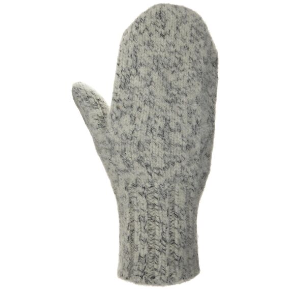VAUDE Handschuh Himalaya Mitten, sehr warm aus gewalkter Wolle, grau, 9