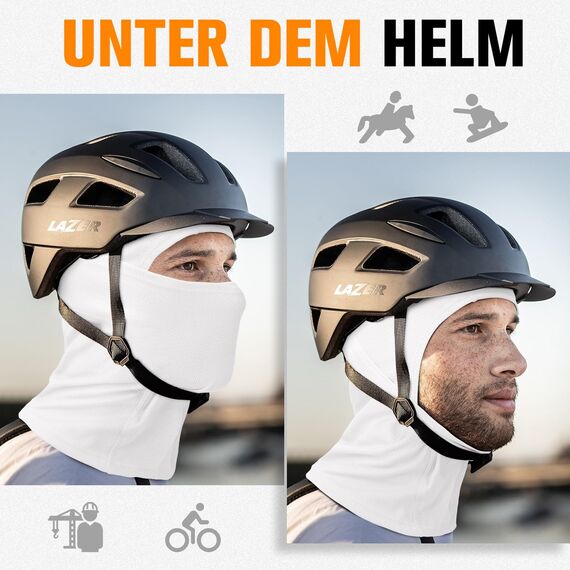 YANIKY Sturmhaube Atmungsaktiv Sturmmaske UV-Schutz Balaclava Herren Damen Gesichtshaube für Motorrad, Fahrrad, Radfahren, Outdoor Sports