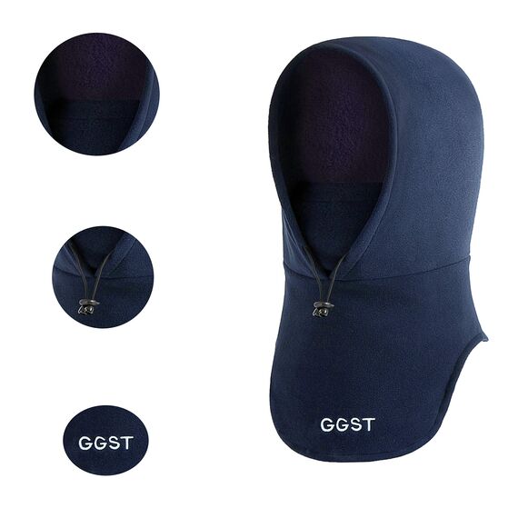 GG ST Balaclava Mütze Sturmhaube Skimaske Winddichte Kapuze Haube Winter Fahrrad Motorrad Warme Fleece Gesichtsmaske