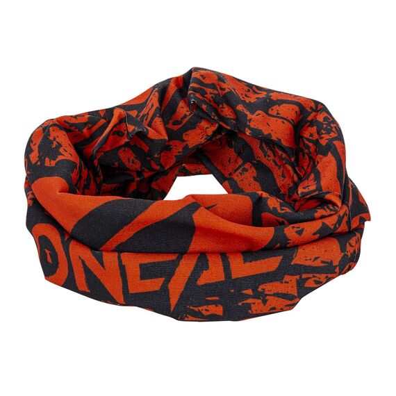 O‘NEAL | Halstuch Schlauch-Schal | Mountainbike Motocross Motorrad | Ungesäumt, Bequemes Material, elastischer Stoff | Neckwarmer Wall | Unisex | Schwarz Rot | Einheitsgröße