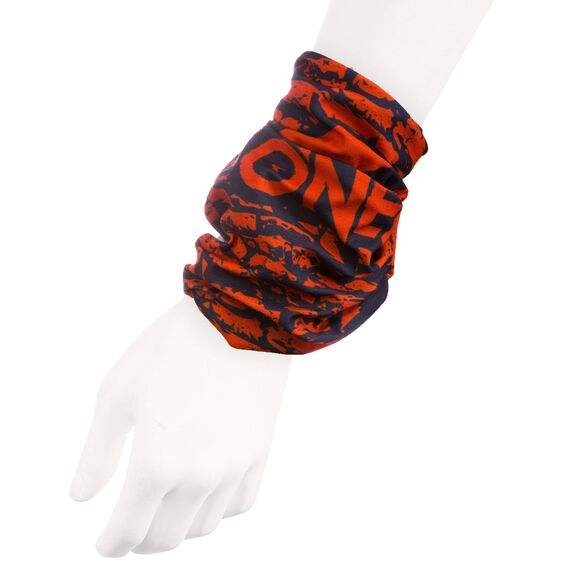 O‘NEAL | Halstuch Schlauch-Schal | Mountainbike Motocross Motorrad | Ungesäumt, Bequemes Material, elastischer Stoff | Neckwarmer Wall | Unisex | Schwarz Rot | Einheitsgröße