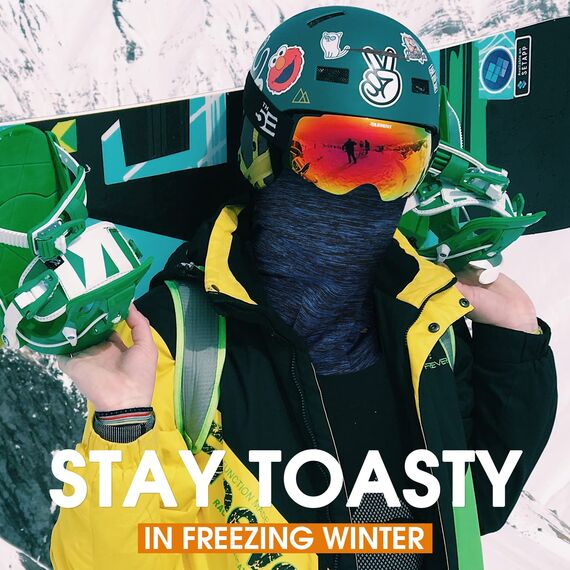 West Biking WESTGIRL Sturmhaube Winter Skimaske, Winddichte warme Gesichtsmaske für Männer Frauen, Kaltes Wetter Thermal Fleece Outdoor Sports Schutzausrüstung für Radfahren, Skifahren, Snowboarden