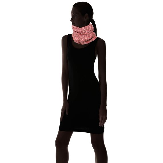 Buff Knitted und Polar Neckwarmer Margo Schlauchschal, rosa - rot, 1 SIZE