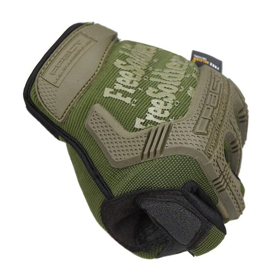 FREE SOLDIER Outdoor Handschuhe Vollfinger Taktische Handschuhe Herren Motorradhandschuhe mit gepolstertem für Fahrrad Airsoft Militär Paintball und andere Outdoor Aktivitäten(Grün, L)
