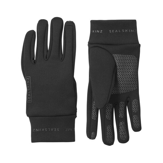 Sealskinz Acle Nano-Fleece-Handschuhe, wasserabweisend, für Kaltwetter, schwarz, Größe L