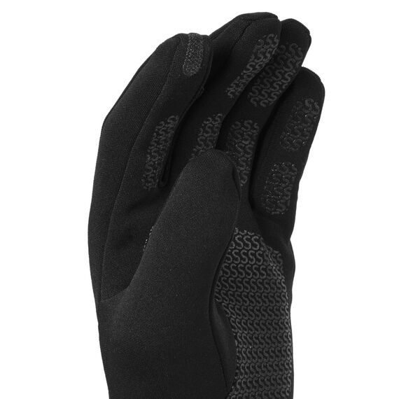Sealskinz Acle Nano-Fleece-Handschuhe, wasserabweisend, für Kaltwetter, schwarz, Größe L