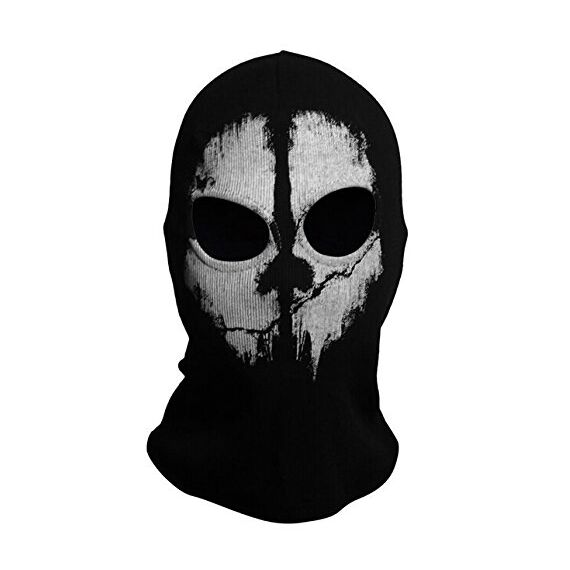 DAYAN ㅤ Ghosts Sturmhaube für Fahrrad, Skateboard, Cosplay, Kostüm, Totenkopf-Maske, Stil 1…