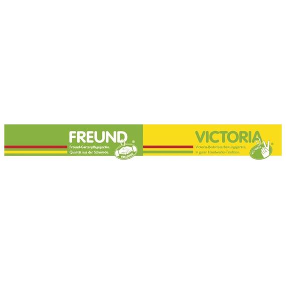 Freund Victoria 97057 Alu-Schneeschieber mit Federstahlkante 50 cm