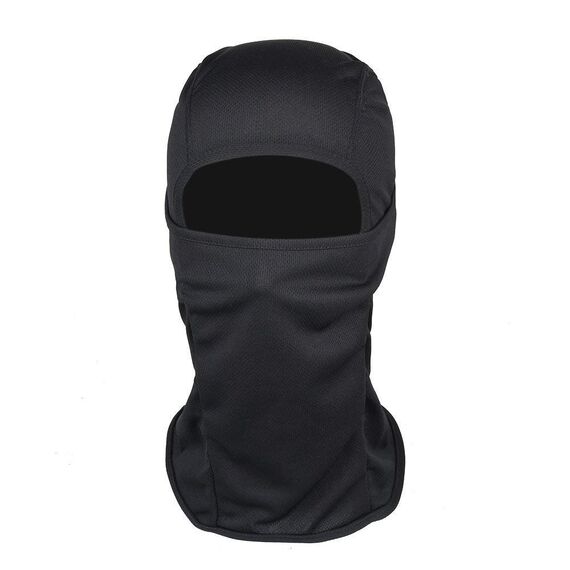 LOLYPOT Winddicht Sturmhauben Skimaske Motorradmaske Balaclava, Multifunktional Dünn und Atmungsaktiv Skihaube für Damen und Herren (schwarz)