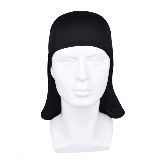 LOLYPOT Winddicht Sturmhauben Skimaske Motorradmaske Balaclava, Multifunktional Dünn und Atmungsaktiv Skihaube für Damen und Herren (schwarz)