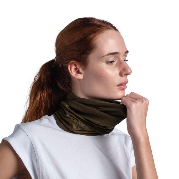 Buff CoolNet Insect Shield Multifunktionstuch SOLID Unisex Einheitsgröße, Solid Military