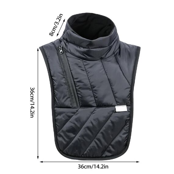 Divove Halswärmer Motorrad, Motorrad Nackenwärmer, Winddichter und Wasserdichter Nackenwärmer Schulterwärmer, Winter Warmer Schal, Winter Essentials für Outdoor, Radfahren, Skifahren