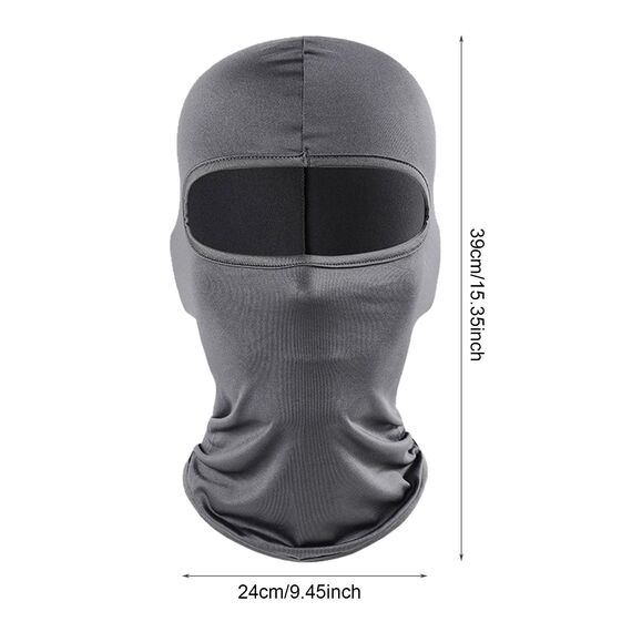 SKHAOVS 3 Stück Sturmhaube für Herren Damen, Schwarz+Weiß+ Grau Dünn Skimaske, Balaclava, Atmungsaktiv Gesichtshaube Sturmmaske, Motomaske, UV Schutz, Einheitsgröße, für Outdoorsports (3 Stück)