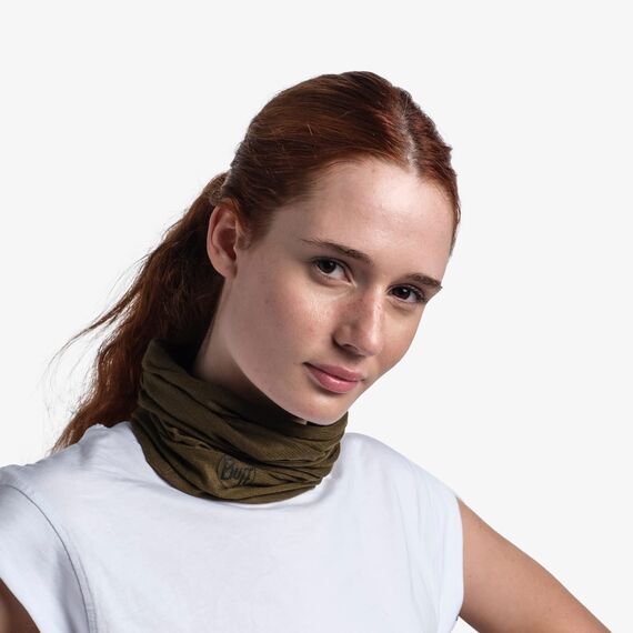 Buff CoolNet Insect Shield Multifunktionstuch SOLID Unisex Einheitsgröße, Solid Military