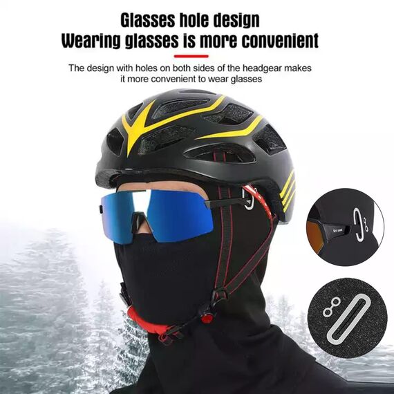 VDYXEW Sturmhaube Winter Skimaske Herren und Damen, Winddichte Thermo Balaclava Gesichtshaube für Outdoor Sports Radfahren, Skifahren, Motorrad, Fahrrad (Grau)