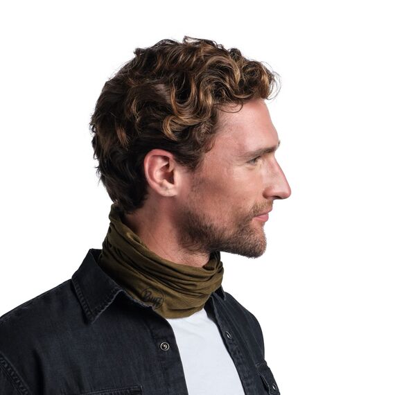 Buff CoolNet Insect Shield Multifunktionstuch SOLID Unisex Einheitsgröße, Solid Military